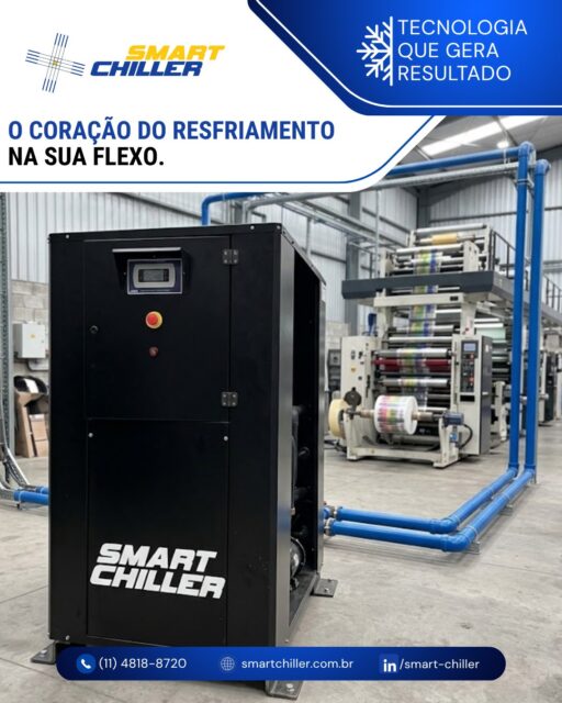 O resfriamento correto dos rolos e tintas evita o superaquecimento, garantindo fluidez e consistência na impressão flexográfica. 

Nossos chillers foram projetados para manter o ritmo da sua produção sem paradas inesperadas. 

Conheça nossa linha! 📲 

#flexografia #refrigeraçãoindustrial #processoindustrial #eficiência #smartchiller
